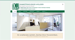 Desktop Screenshot of dr-krause-hannover.de